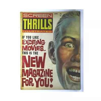 Buy Screen Thrills Illustrated #1 In Very Good + Condition. [a`(tape On Cover) • 31.74£