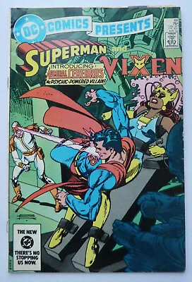 Buy DC Comics Presents #68 Superman & Vixen DC Comics April 1984 FN+ 6.5 • 5.49£