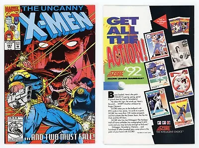 Buy Uncanny X-Men #287 (NM- 9.2) Origin Of Bishop KEY ISSUE Jim Lee 1992 Marvel • 6.83£