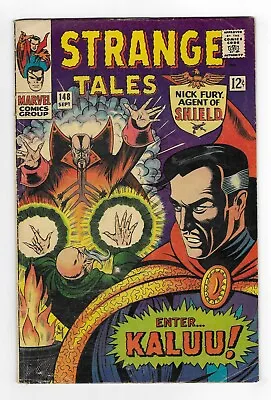 Buy STRANGE TALES #148 SILVER AGE MARVEL COMIC BOOK Doctor Strange Nick Fury SHIELD • 23.69£