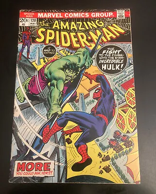Buy AMAZING SPIDER-MAN #120 (1972) **Hulk Key!** (FN++) Super Bright & Colorful! • 55.93£