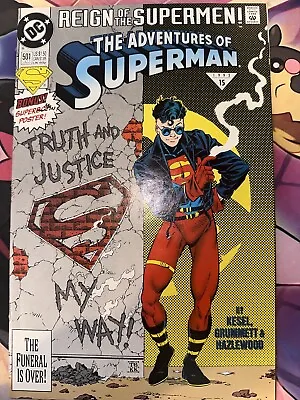 Buy Adventures Of Superman #501 (DC) • 3.95£