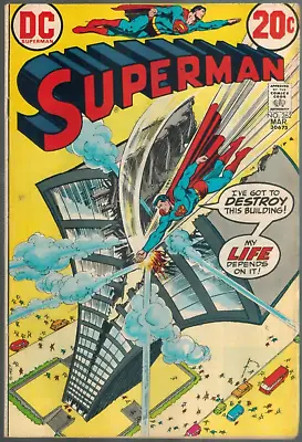 Buy Superman 262 Vs The Ninukab!  Fine 1973 DC Comic • 3.92£