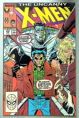 Buy Uncanny X-Men #245 ~ MARVEL 1989 ~ Claremont & Liefeld FN • 4£