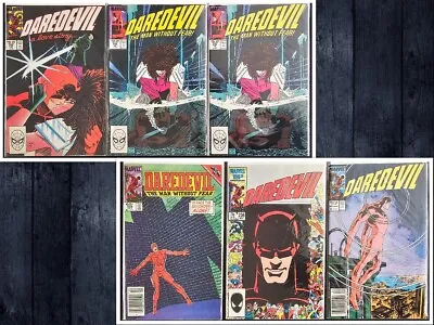 Buy Lot Of 6 Daredevil #223 236 241 255 256(2x) VF Range Copper Age Marvel Comics • 15.77£