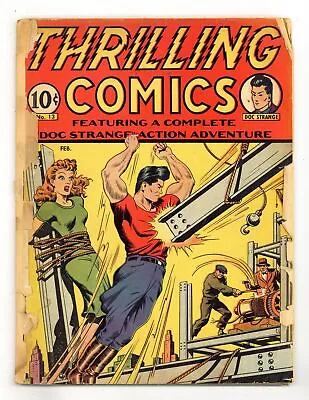 Buy Thrilling Comics #13 PR 0.5 1941 • 183.89£