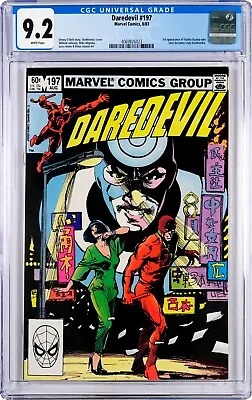 Buy Daredevil #197 CGC 9.2 (Aug 1983, Marvel) 1st Yuriko Oyama (Lady Deathstrike) • 46.65£
