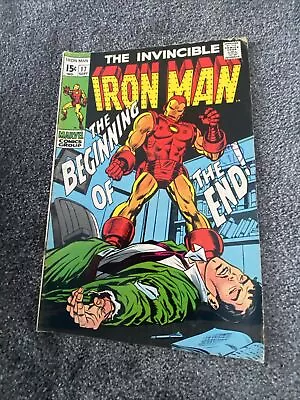 Buy The Invincible Iron Man Marcel Comic 17 Sept …Rare Double Cover Page • 1.04£