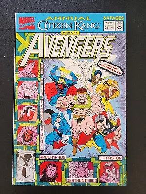 Buy Marvel Comics The Avengers Annual #21 1992 1st App Of Victor Timely • 17.58£
