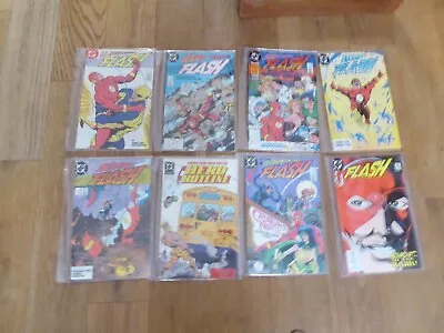 Buy DC Comics The Flash Nos 5, 6, 17, 19, 24, 25, 29 And 30 From Oct 1987-Sept 1989 • 20£
