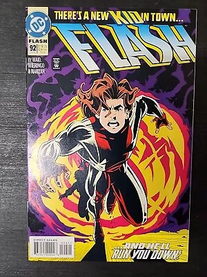 Buy Flash #92 1st Full Appearance Of Impulse 1994 DC Comics DCEU VF+/NM • 27.66£