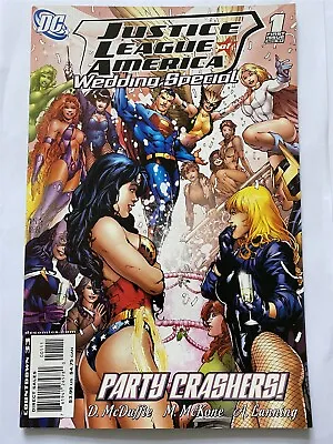 Buy JUSTICE LEAGUE WEDDING SPECIAL #1 DC Comics 2007 NM • 2.69£