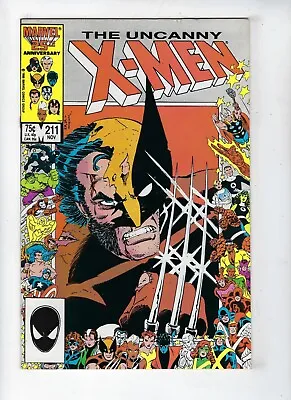 Buy Uncanny X-Men # 211 Marvel 1st Full Appearance Of The Marauders Nov 1986 VF- • 7.95£
