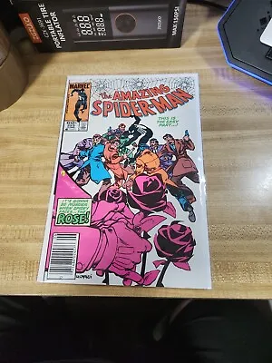 Buy Amazing Spider-man #253 Nm  Newsstand! 1st Appearance Rose! Free Shipping! • 26.81£