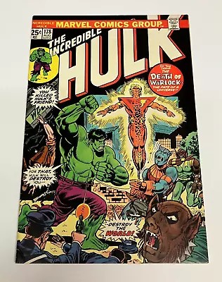 Buy Marvel THE INCREDIBLE HULK #178 Comic (1974 Marvel) Bronze Age • 11.86£