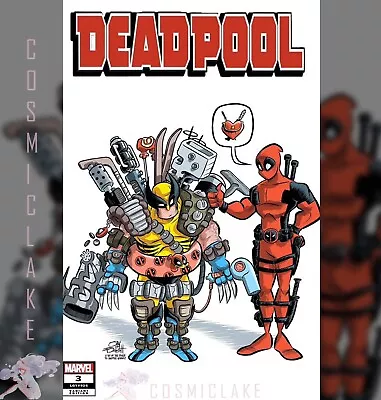 Buy Deadpool #3 Fosgitt Amazing Spiderman 611 Young Homage Var Le 800 Pre 6/12 ☪ • 39.68£