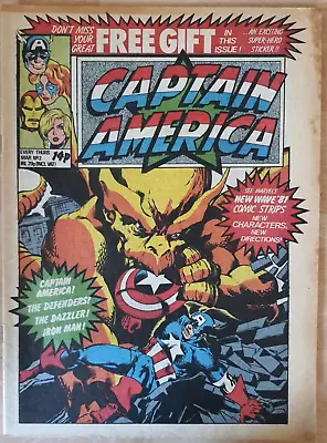Buy Captain America #2 Marvel Comics UK 1981 Dazzler, Thor, Iron Man • 8£