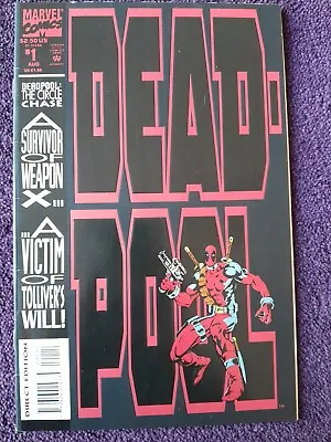 Buy Comics: Deadpool The Circle Chase 1 1993 1st Appearance Slayback • 25£