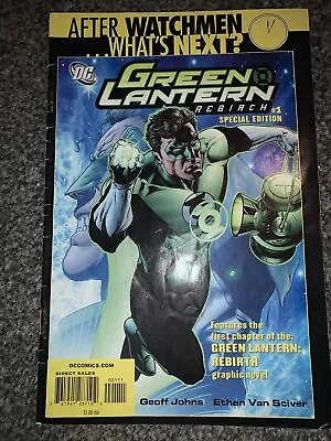 Buy After Watchmen What’s Next Green Lantern Rebirth 1 Special Edition  • 0.99£