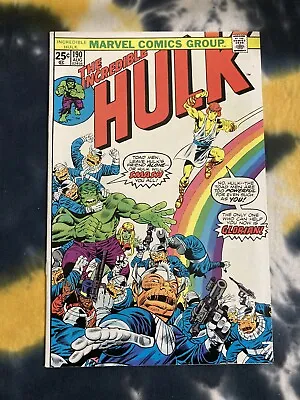 Buy INCREDIBLE HULK #190 (1975) Marvel Comic / VF+ / 1st Glorian • 11.88£