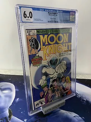 Buy Moon Knight #1, 1980, CGC 6.0 • 75£