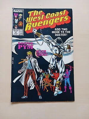 Buy Marvel Comics The West Coast Avengers #21 1987 Moon Knight, Doctor Pym Free P&p  • 12.95£