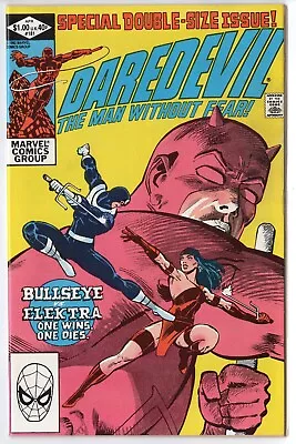 Buy Marvel Comic Daredevil #181 VF Death Of Elektra Bullseye Miller/Janson 1982 V1 • 38.74£