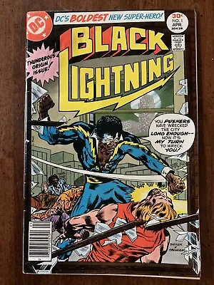 Buy Black Lightning #1 - 1st App, Origin - DC Comics 1977 Low-grade G • 17.39£