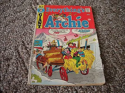 Buy EVERYTHING'S ARCHIE GIANT #31 (1974) Archie Comics • 1.34£