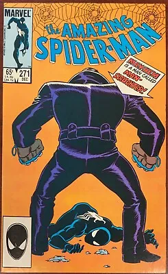 Buy Amazing Spider-Man #271 (8.0) VF Black Suit 1985 Marvel Copper Age Key Issue • 5.53£