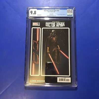 Buy Star Wars Doctor Aphra 24 Cgc 9.8 1st Dark Seekers Sprouse Lord Momin Variant • 59.94£