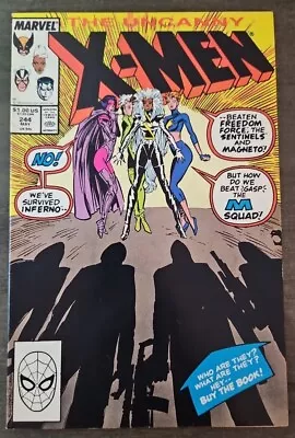 Buy Uncanny X-Men #244 - 1st Appearance Jubilee Marvel Comics • 19.99£