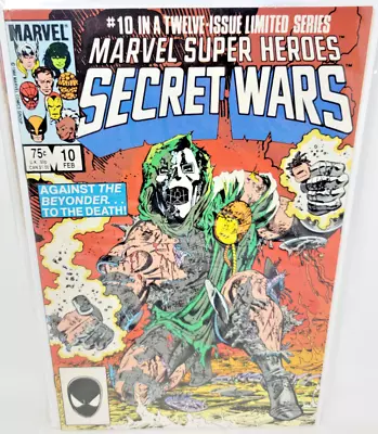 Buy Marvel Super Heroes: Secret Wars #10 Doom & Beyonder Battle Mike Zeck *1985* 9.2 • 23.71£