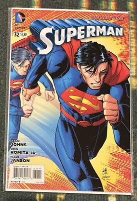 Buy Superman #32 New 52 2014 DC Comics Sent In A Cardboard Mailer • 3.99£