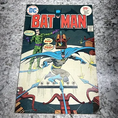 Buy Batman #259 FN+ 100-page Giant. Cover Art By Nick Cardy DC 1974 • 17.61£