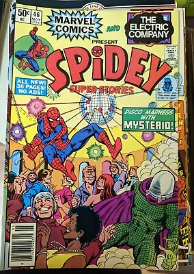 Buy Marvel Comics Spider-Man Spidey Super Stories # 46 Mysterio • 4£
