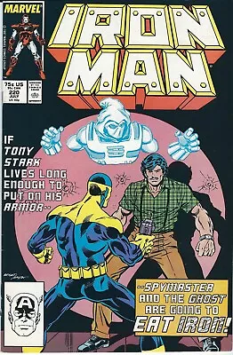 Buy Iron Man(Marvel-1968) #220 Key - Death Of Spymaster (7.0) • 6.33£