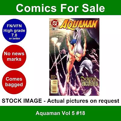 Buy DC Aquaman Vol 5 #18 Comic - FN/VFN Clean 01 March 1996 • 4.99£