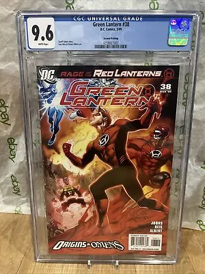 Buy Green Lantern #38 2nd Print Ivan Reis Comic DC 2009 Rage Of Red Lanterns Cgc 9.6 • 60.28£