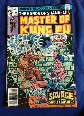 Buy Free P & P; Shang-Chi, Master Of Kung Fu #61 (Feb 1978) - 1st Skull-Crusher! • 4.99£