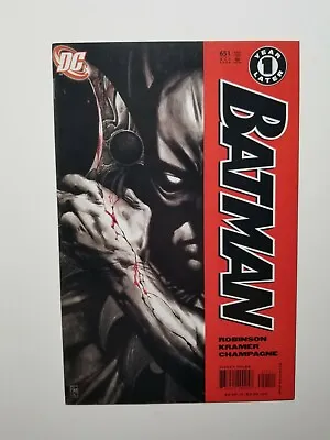 Buy Batman # 651 2nd Print (DC, 2006) Face The Face Pt. 2 Of 8 • 35.98£