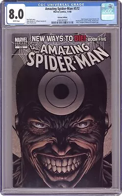 Buy Amazing Spider-Man #572B Finch Variant CGC 8.0 2008 4360387007 • 32.46£