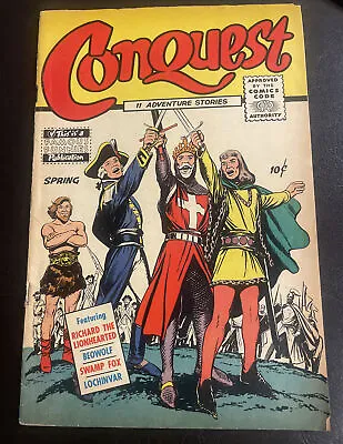 Buy CONQUEST  #1 1955 Famous Funnies • 31.93£