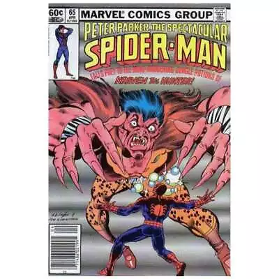 Buy Spectacular Spider-Man (1976 Series) #65 In VF + Condition. Marvel Comics [f~ • 7.48£