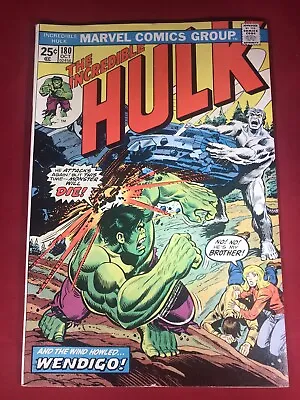 Buy THE INCREDIBLE HULK #180 1st Cameo Wolverine MVS Intact *AMAZING CONDITION* • 1,739.34£