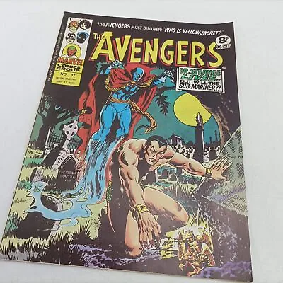 Buy Marvel UK The Avengers Comic #87 May 17th 1975 [Ex] Sub-Mariner | Dr. Strange • 4.99£