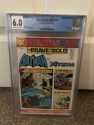 Buy The Brave And The Bold #115 (DC Comics, October-November 1974) • 39.59£