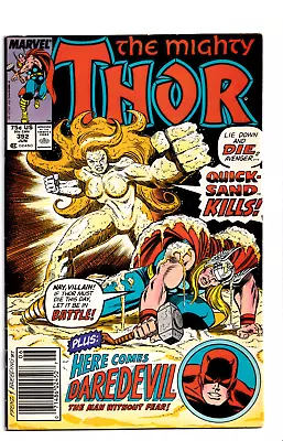 Buy The Mighty Thor #392 1988 Marvel Comics Newsstand 1st App Quicksand • 3.09£