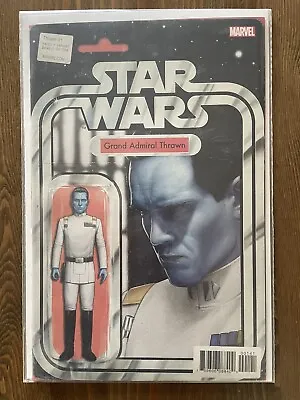 Buy Star Wars Thrawn #1 Retro Action Figure Cover Variant Marvel Comics • 59.99£