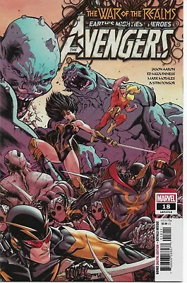 Buy Avengers #18 War Of The Realms Tie-In Marvel Comics (2018 8th Series) NM • 2.99£